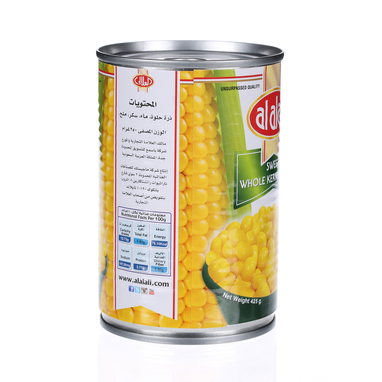 Al Alali Whole Kernel Corn 425 g