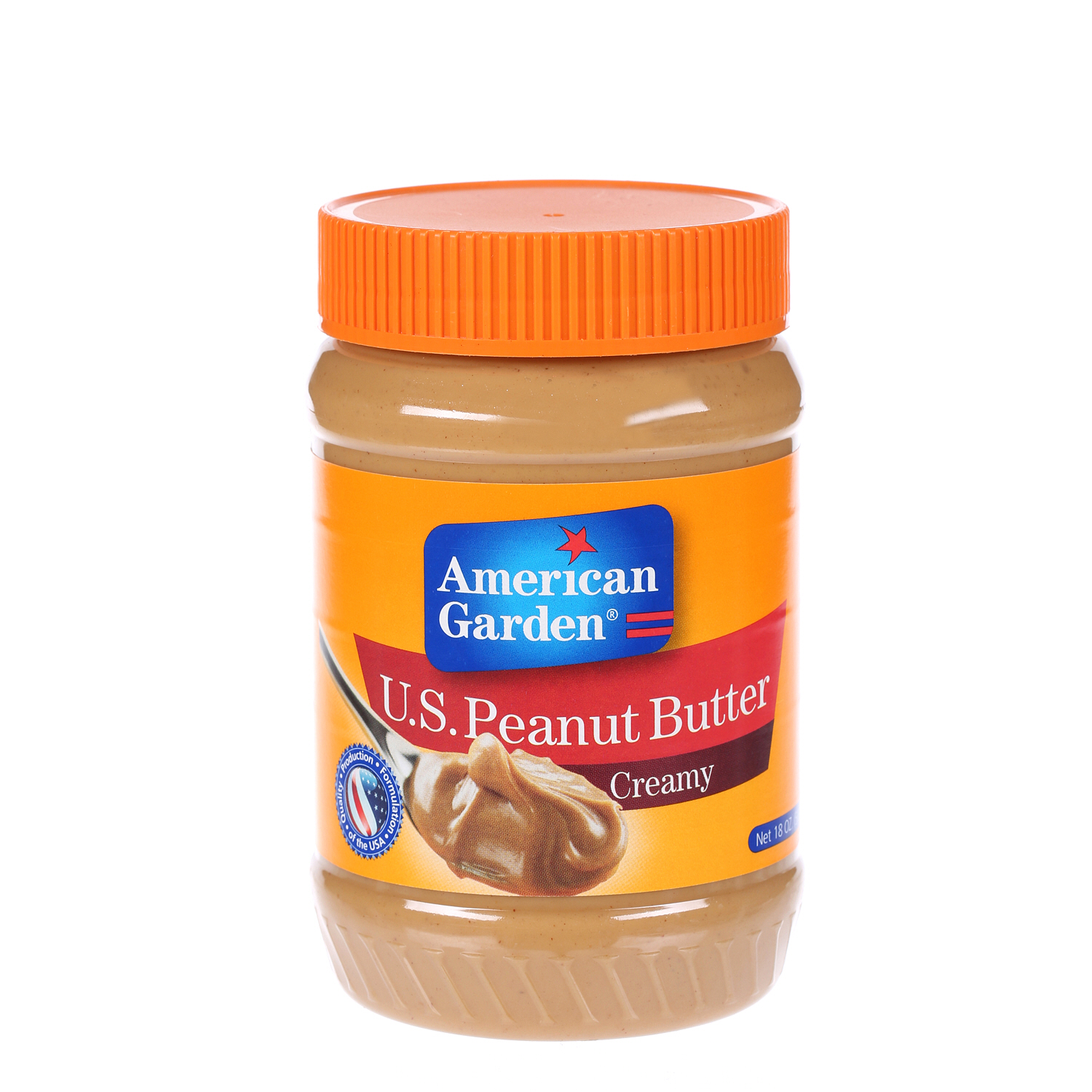 American Garden Peanut Butter Smooth 18Oz