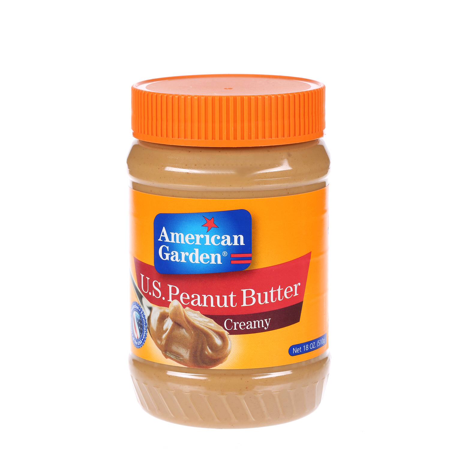 American Garden Peanut Butter Smooth 18Oz