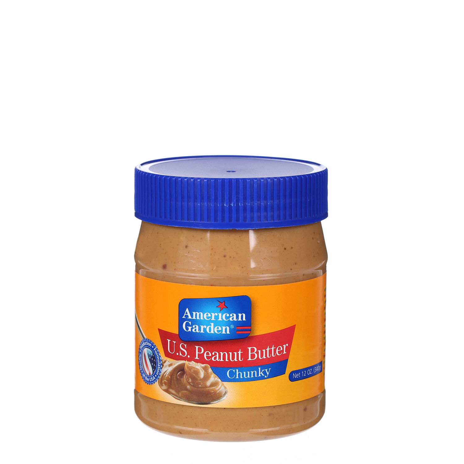 American Garden Peanut Butter Chunky 12Oz