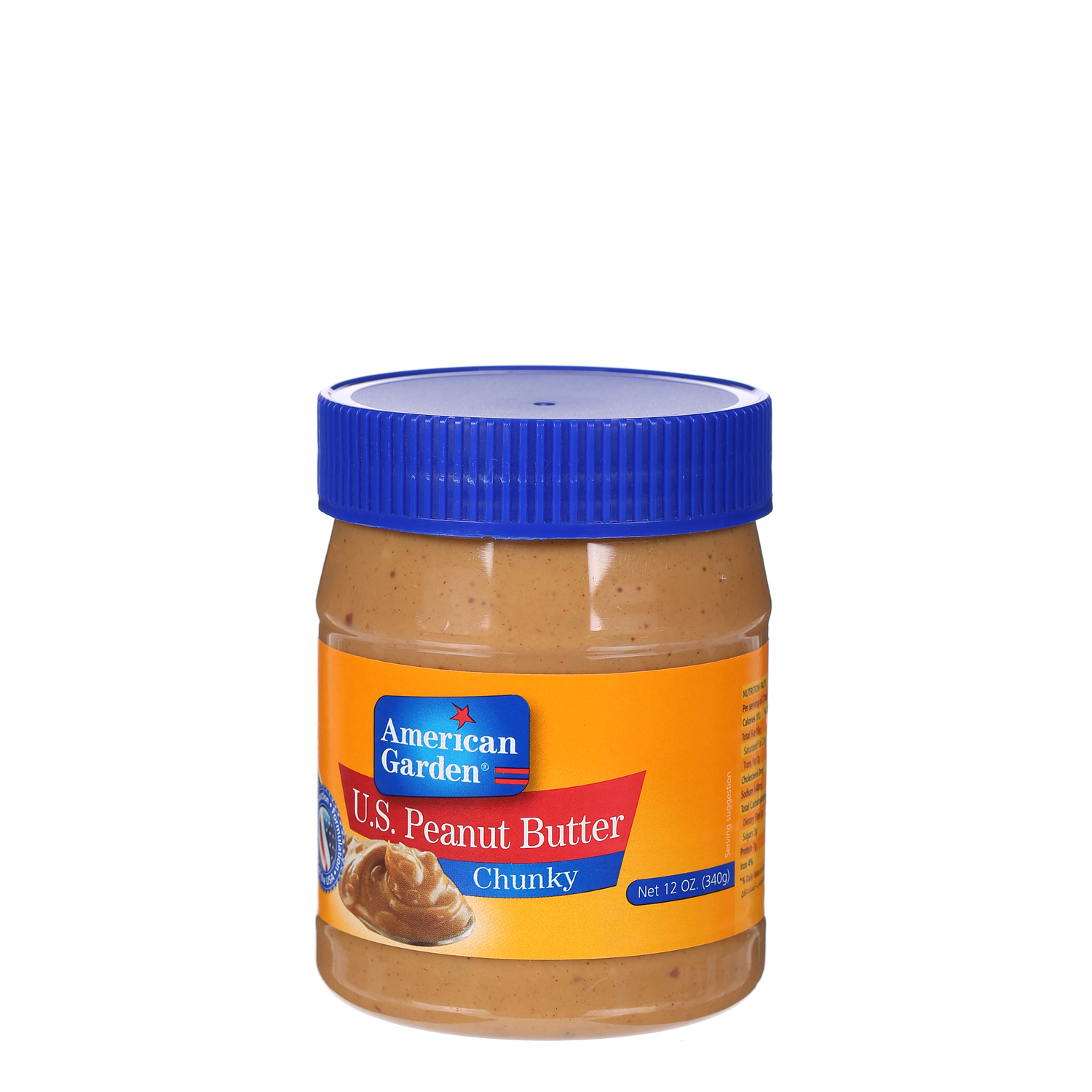 American Garden Peanut Butter Chunky 12Oz