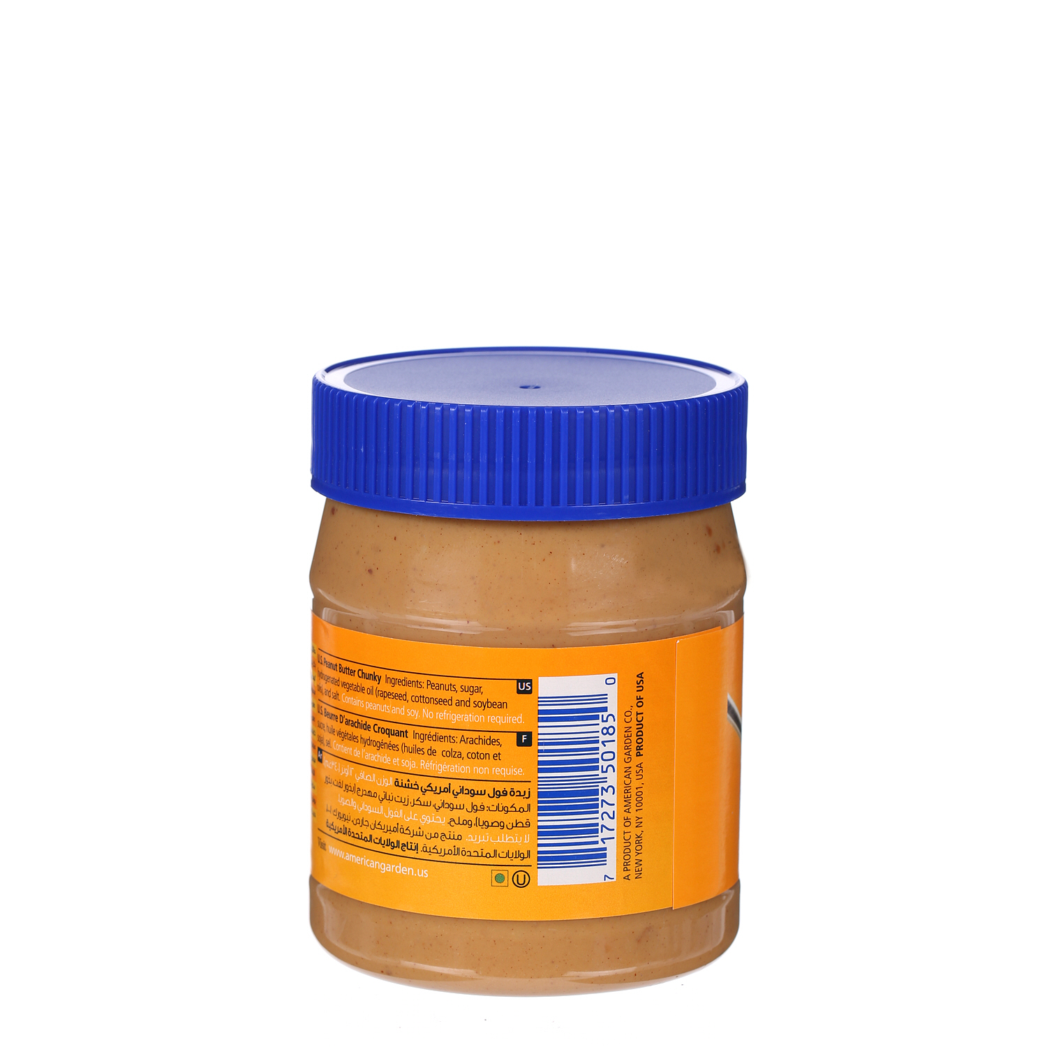 American Garden Peanut Butter Chunky 12Oz