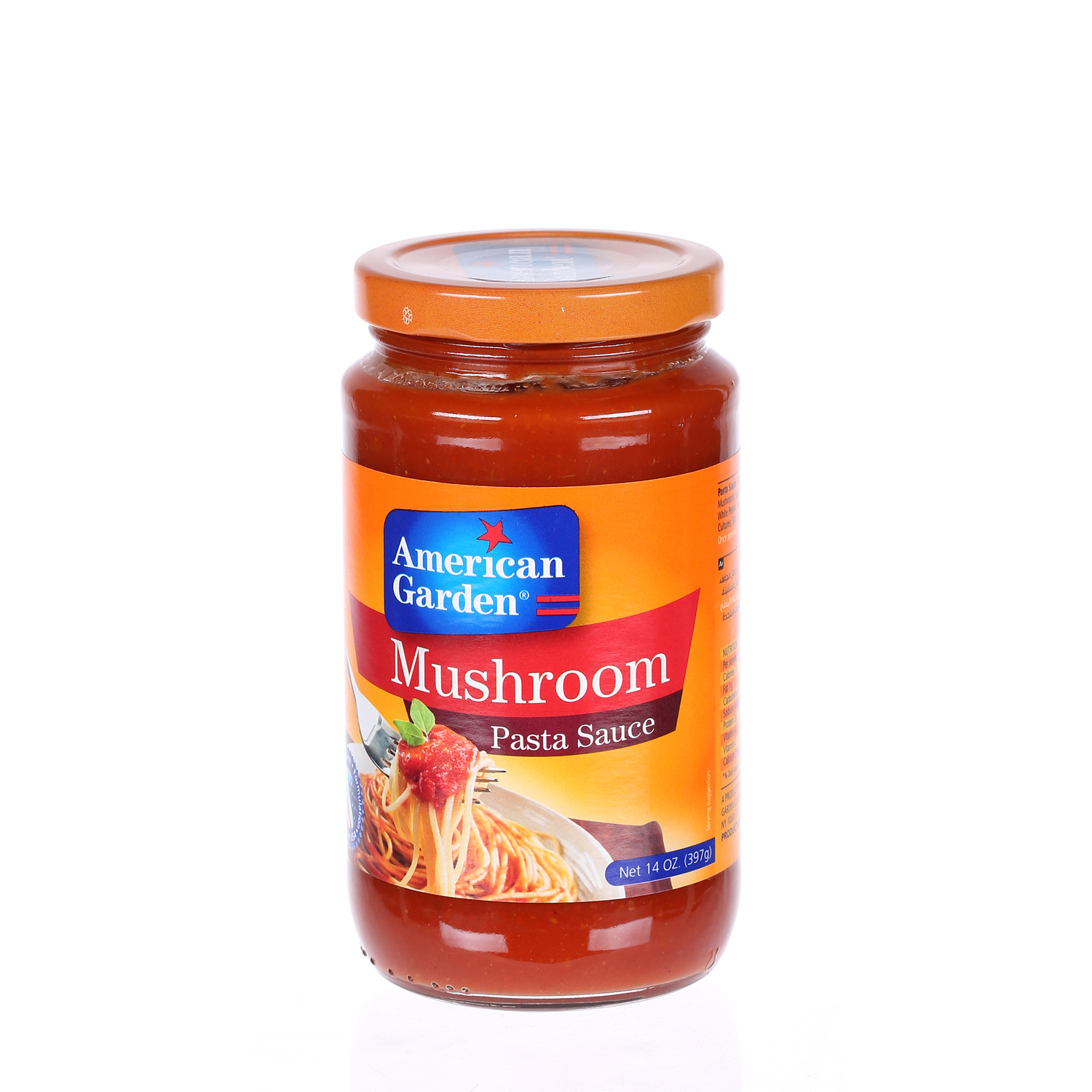 American Garden Pasta Sauce Mushroom 14 Oz