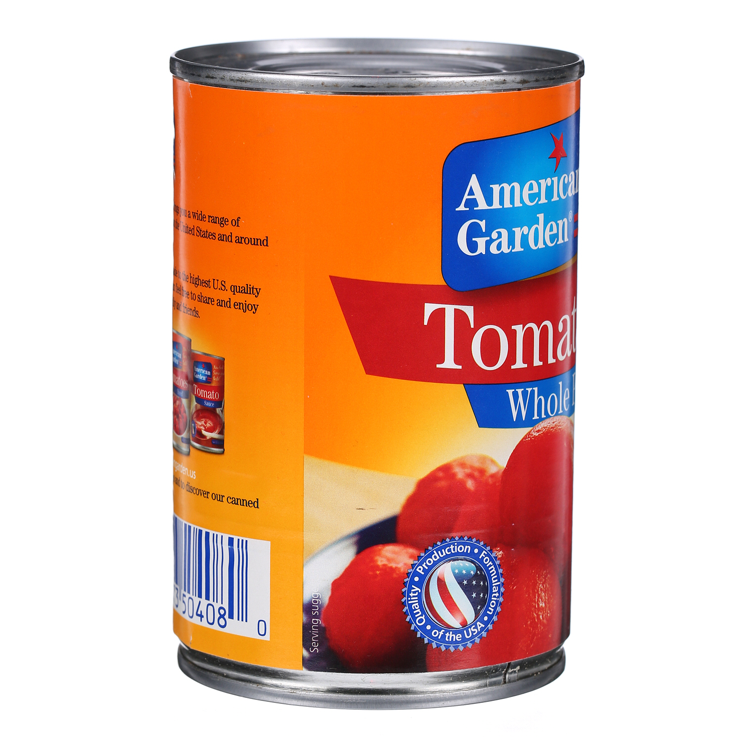 American Garden Whole Peeled Tomatoe 15 Oz