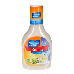 American Garden Lite Ranch Dressing 16 Oz