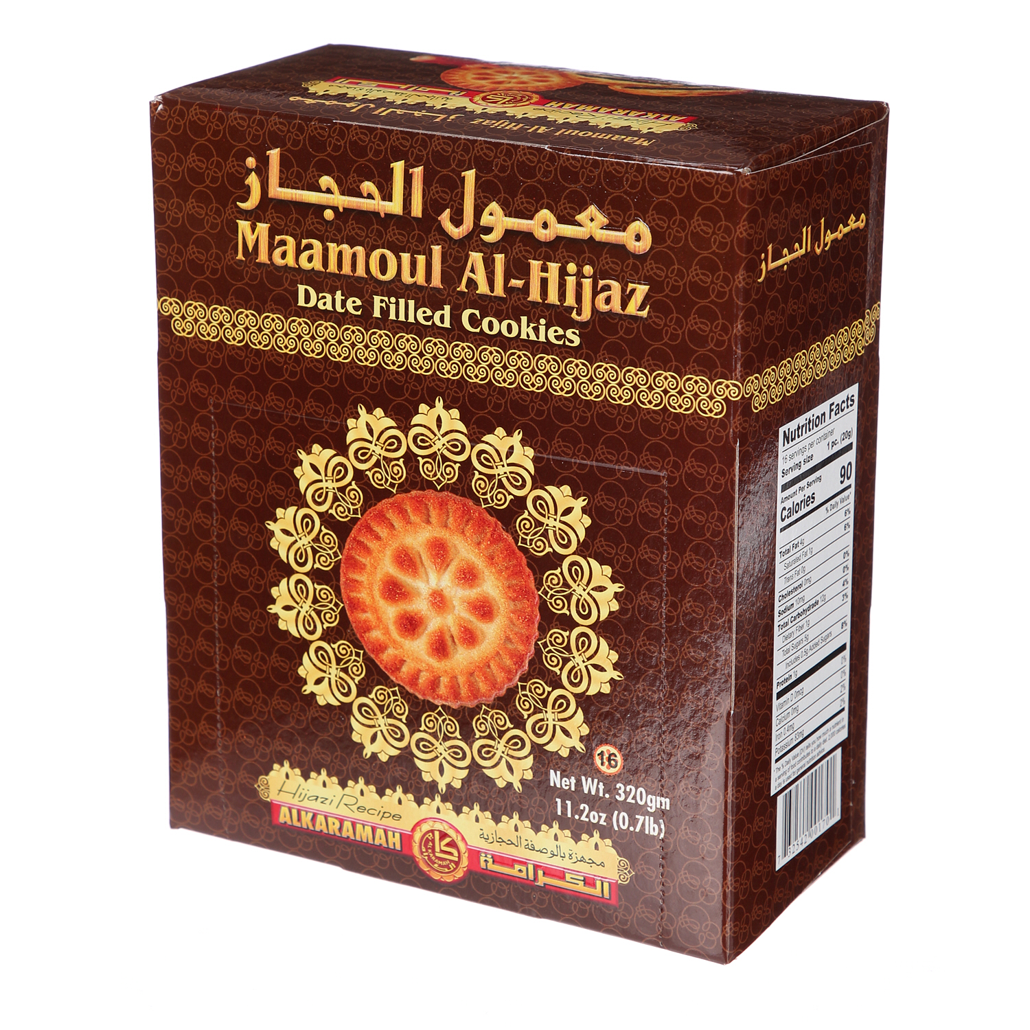 Al Karamah Maamoul Al Hijaz 320 g × 16 Pieces