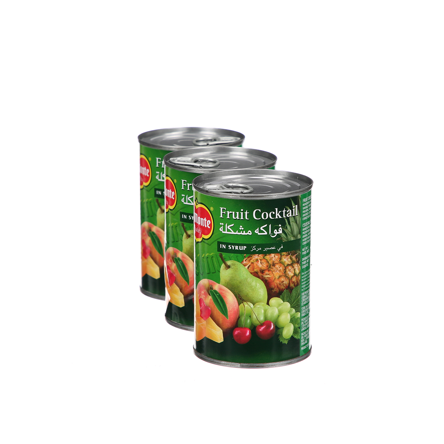 DELMONTE FRUIT COCKTAIL 3x420gr