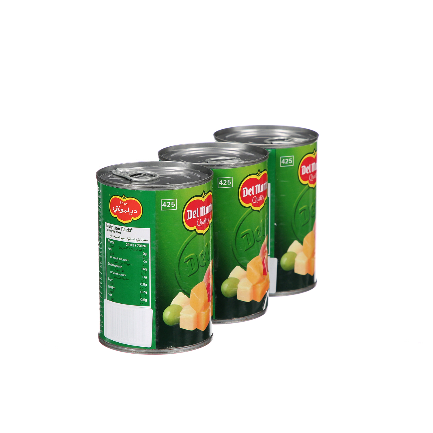 DELMONTE FRUIT COCKTAIL 3x420gr