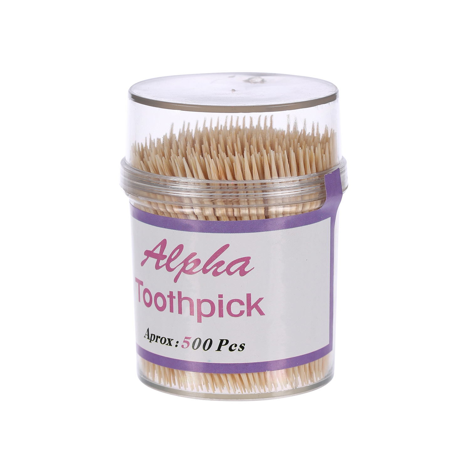 Alpha Toothpicks with Dispenser