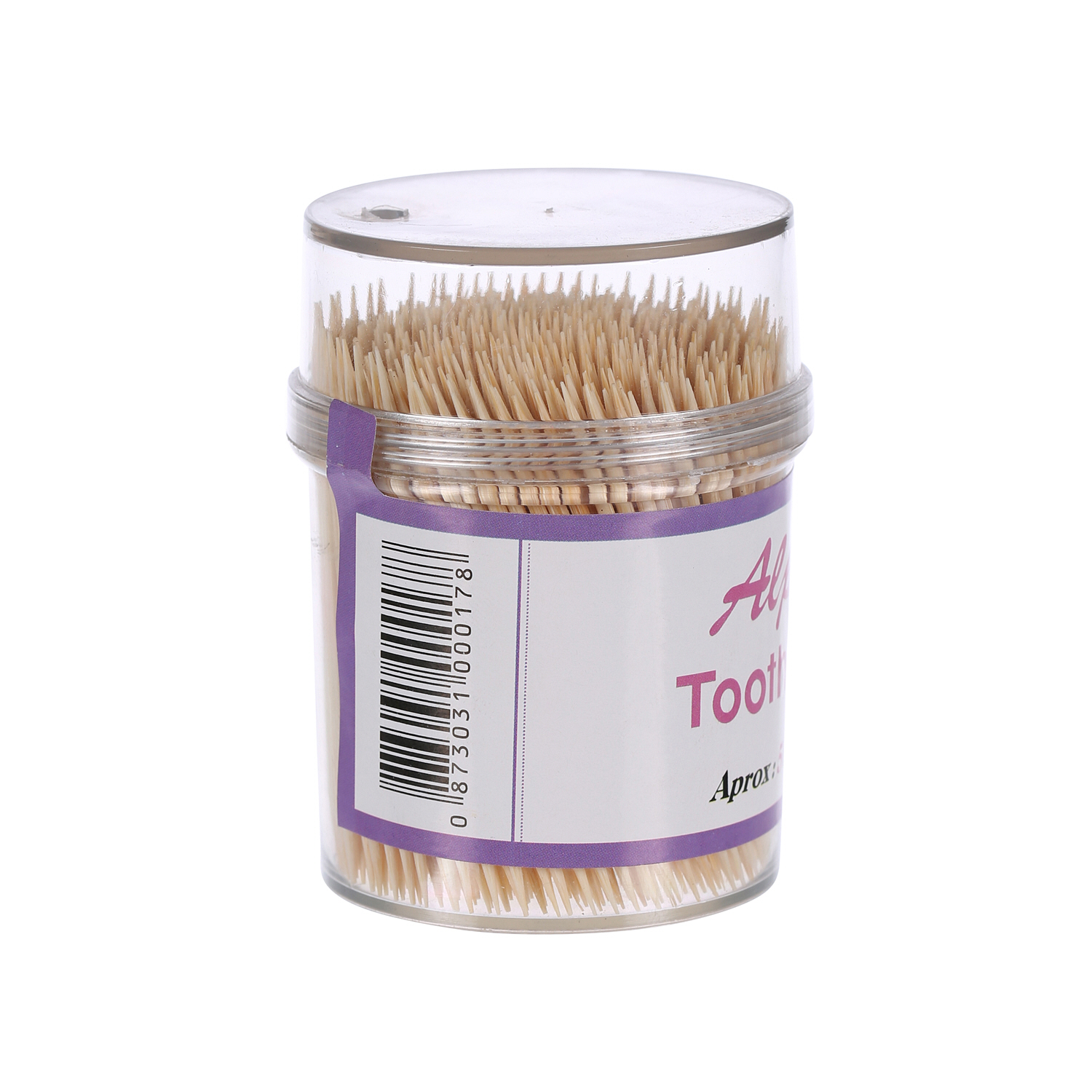 Alpha Toothpicks with Dispenser