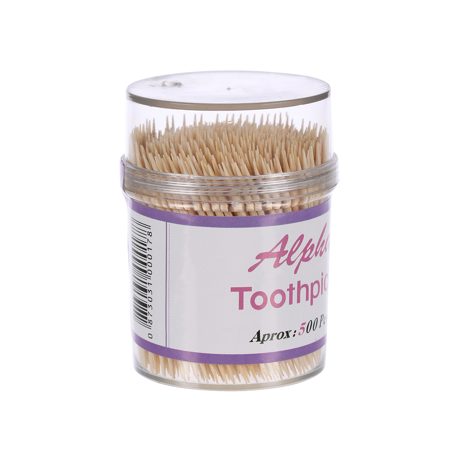 Alpha Toothpicks with Dispenser