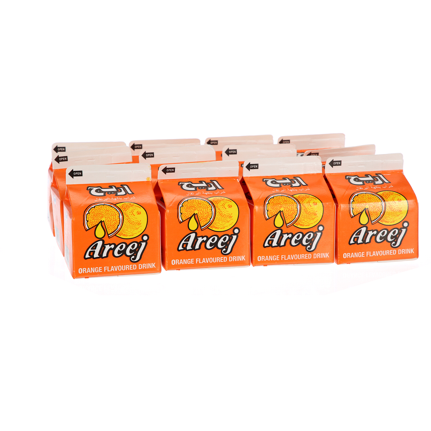 Areej Juice Orange 225 ml × 12 Pack