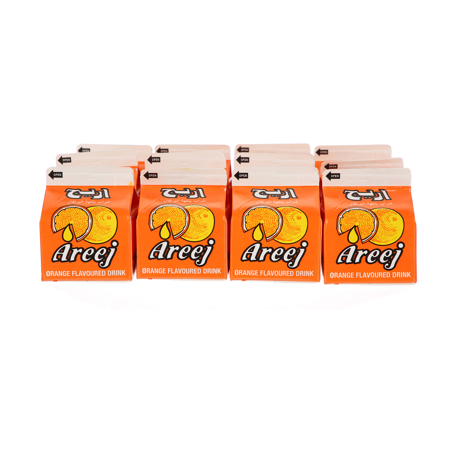 Areej Juice Orange 225 ml × 12 Pack