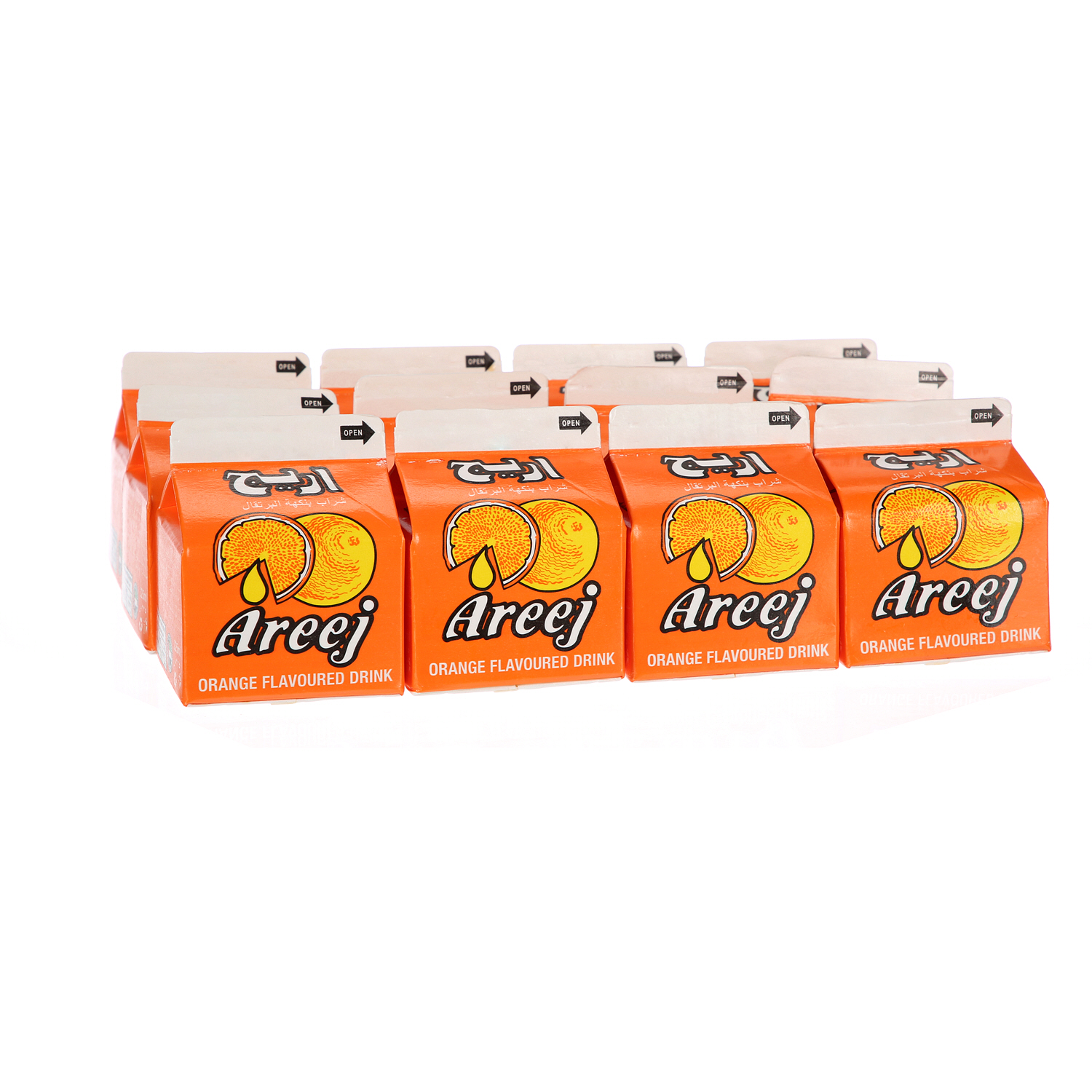 Areej Juice Orange 225 ml × 12 Pack