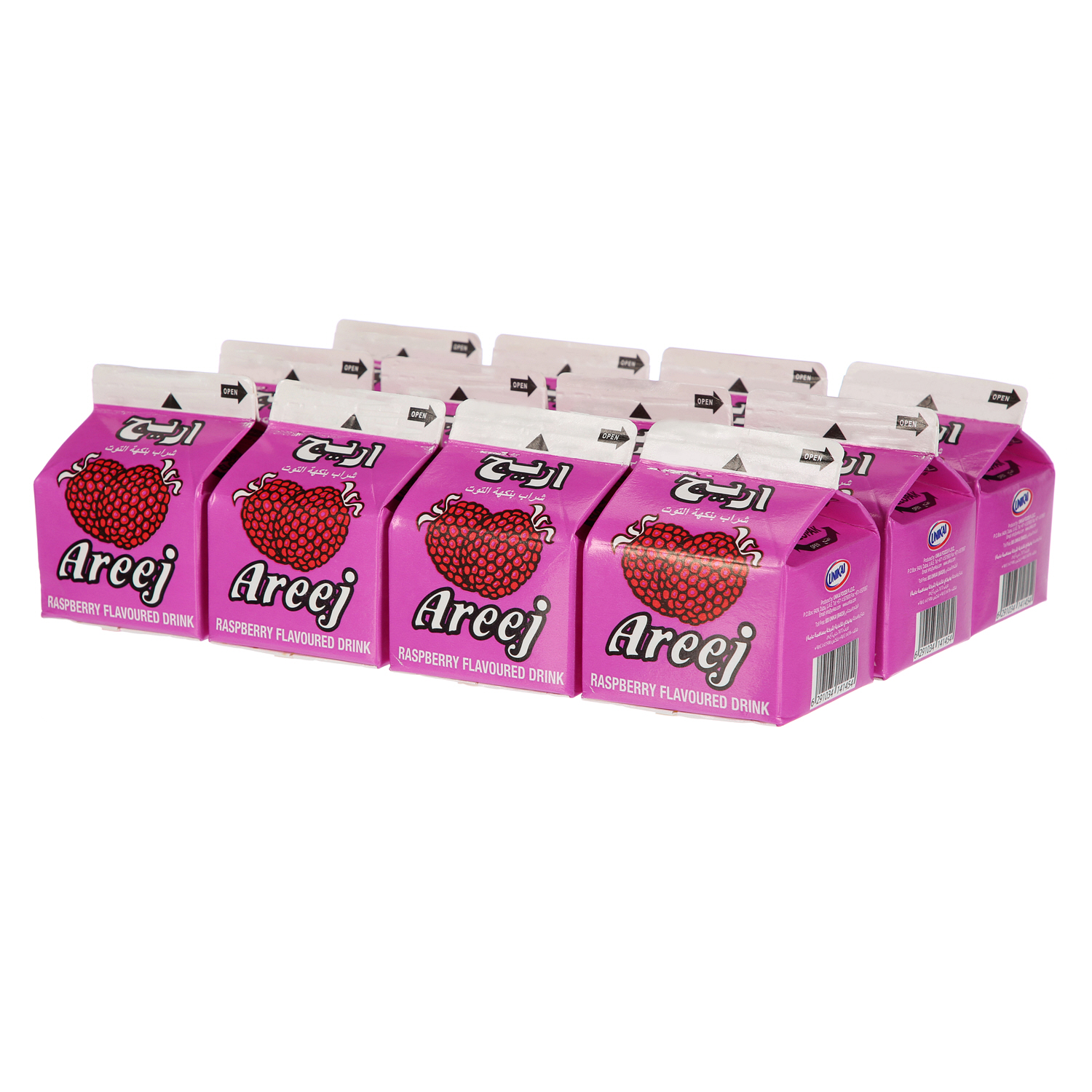 Areej Juice Raspberry 225 ml × 12 Pack