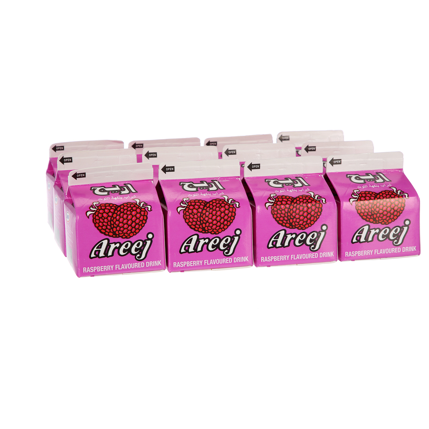 Areej Juice Raspberry 225 ml × 12 Pack