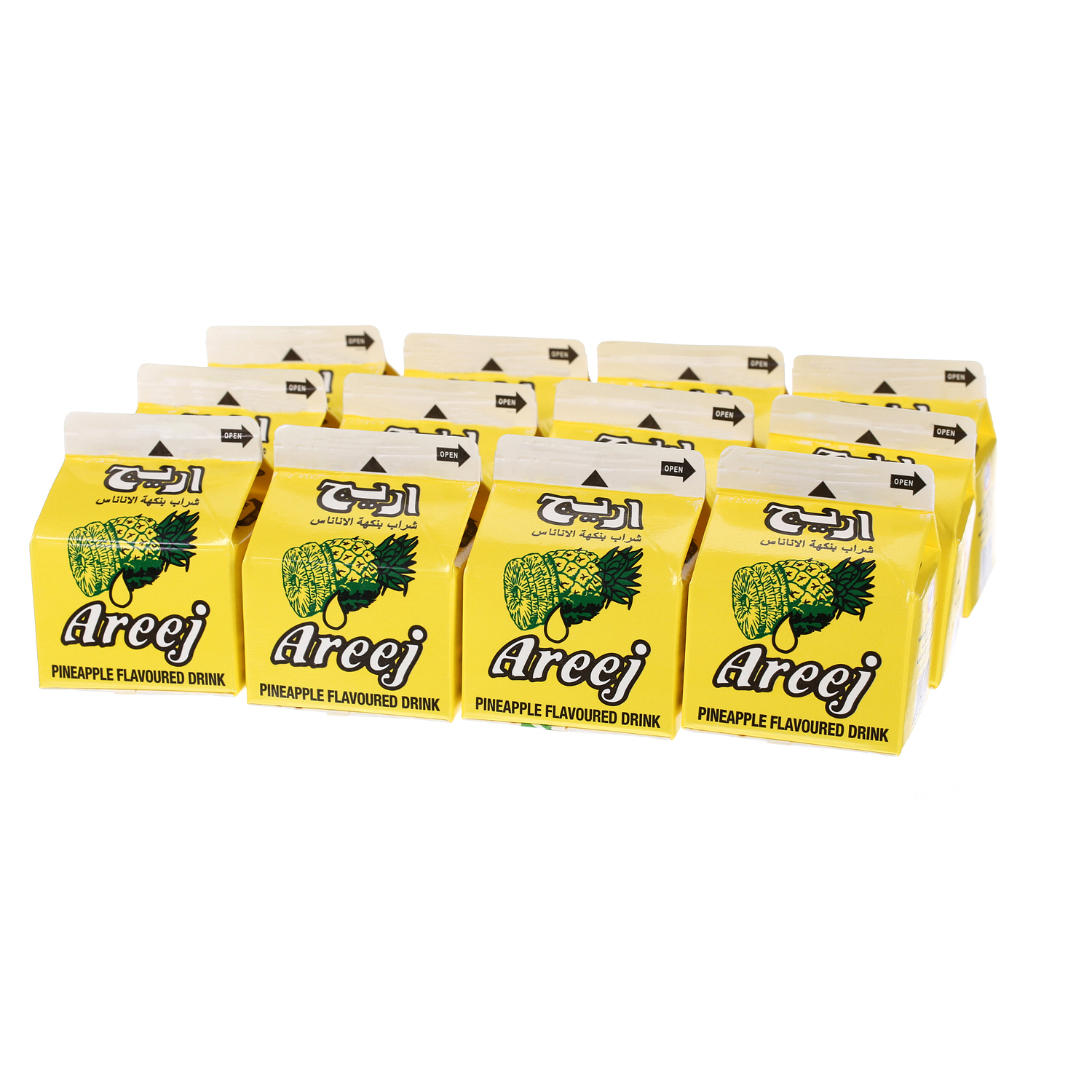 Areej Juice Pineapple 225 ml × 12 Pack