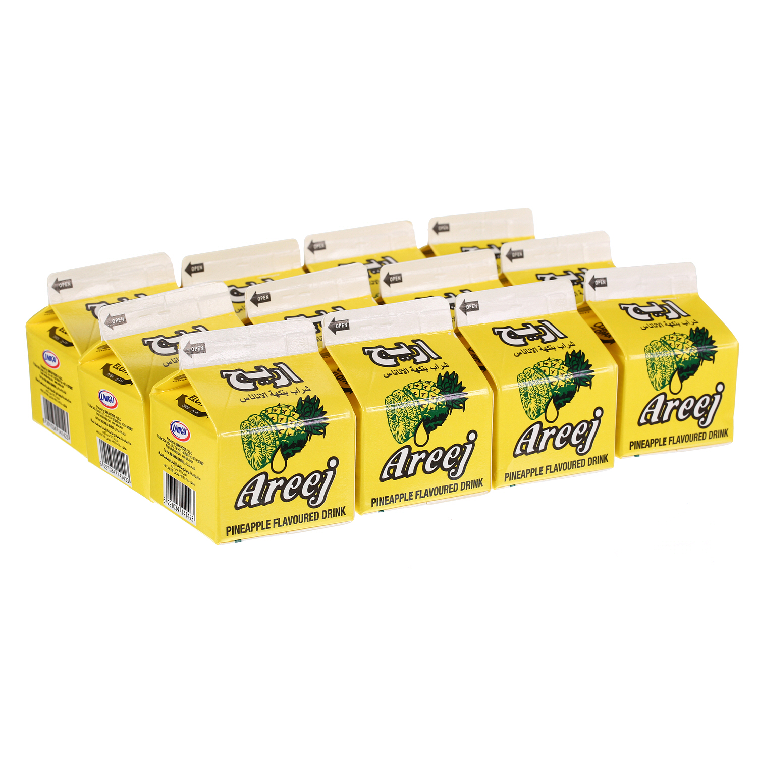 Areej Juice Pineapple 225 ml × 12 Pack