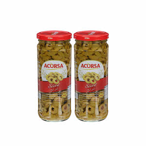 Acorsa Green Olive Sliced 2X470G