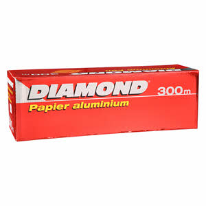 Diamond Heavy Duty Aluminium Foil 300m