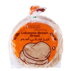 Modern Bakery Big Flat Arabic Brown Bread