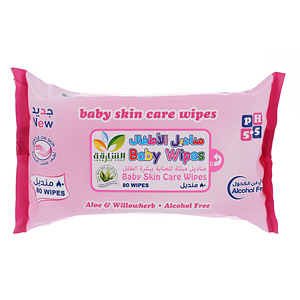 Sharjah Coop Baby Wipes 80 Pack Flow Pack