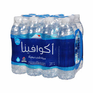 أكوافينا زجاجة مياه 12 × 500 مل