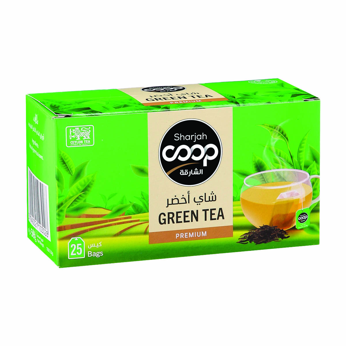 Shj Green Tea Bag 25S