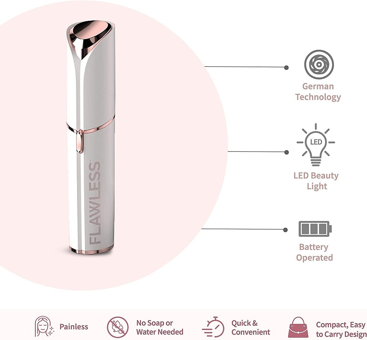 Flawless Facial Hair Remover