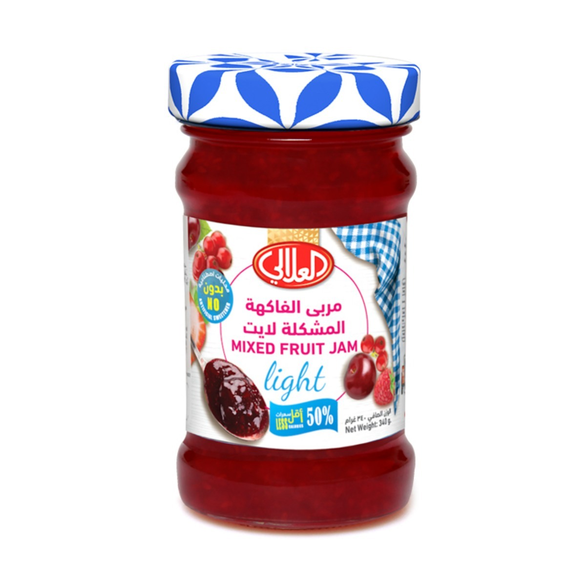 Al Alali Jam Lite Mixed Fruits 340gm