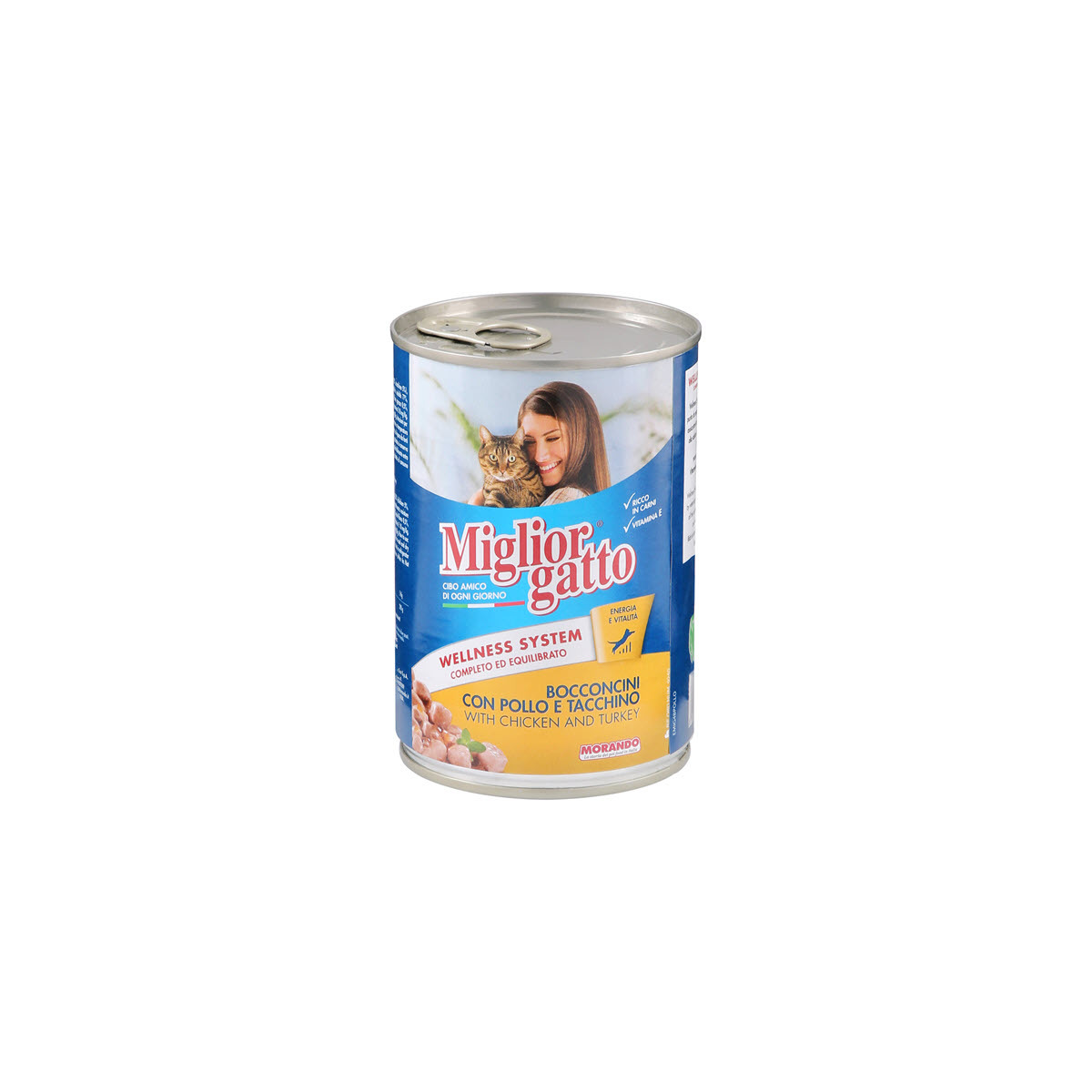 Miglior Chiken&Turky Chunks Cat Food405g