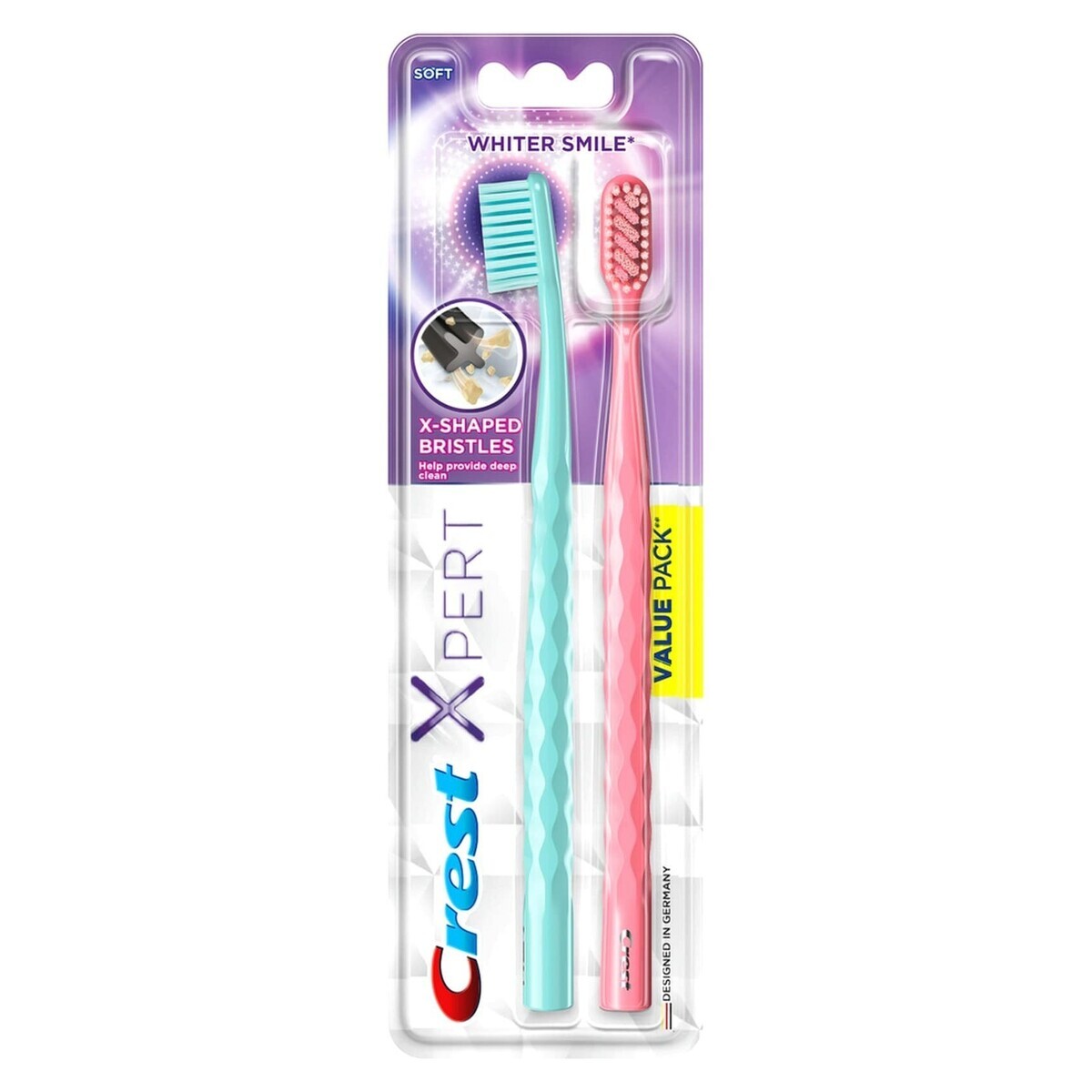 Crest Expert Toothbrush with Smile, 2s