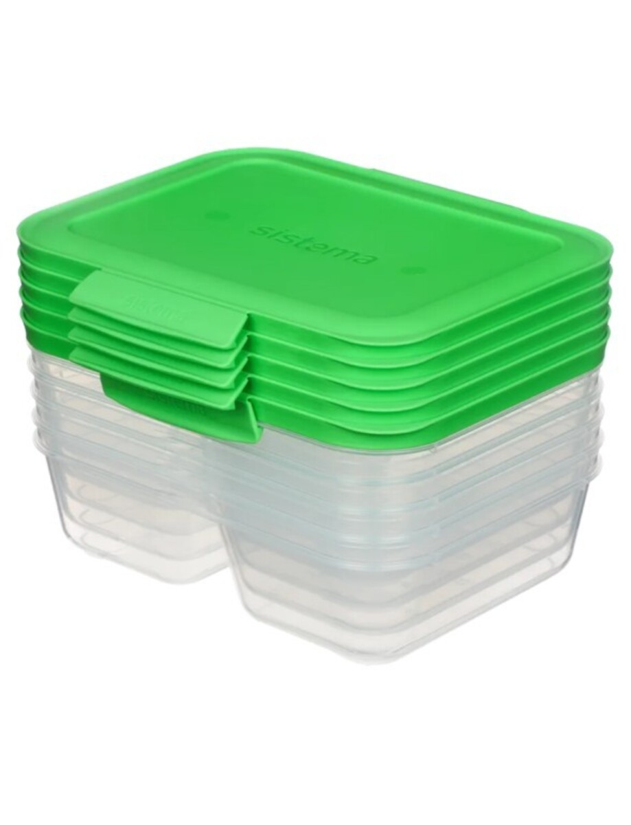 سيستيما مجوعة تحضير الوجبات 5 عبوات 870 مل