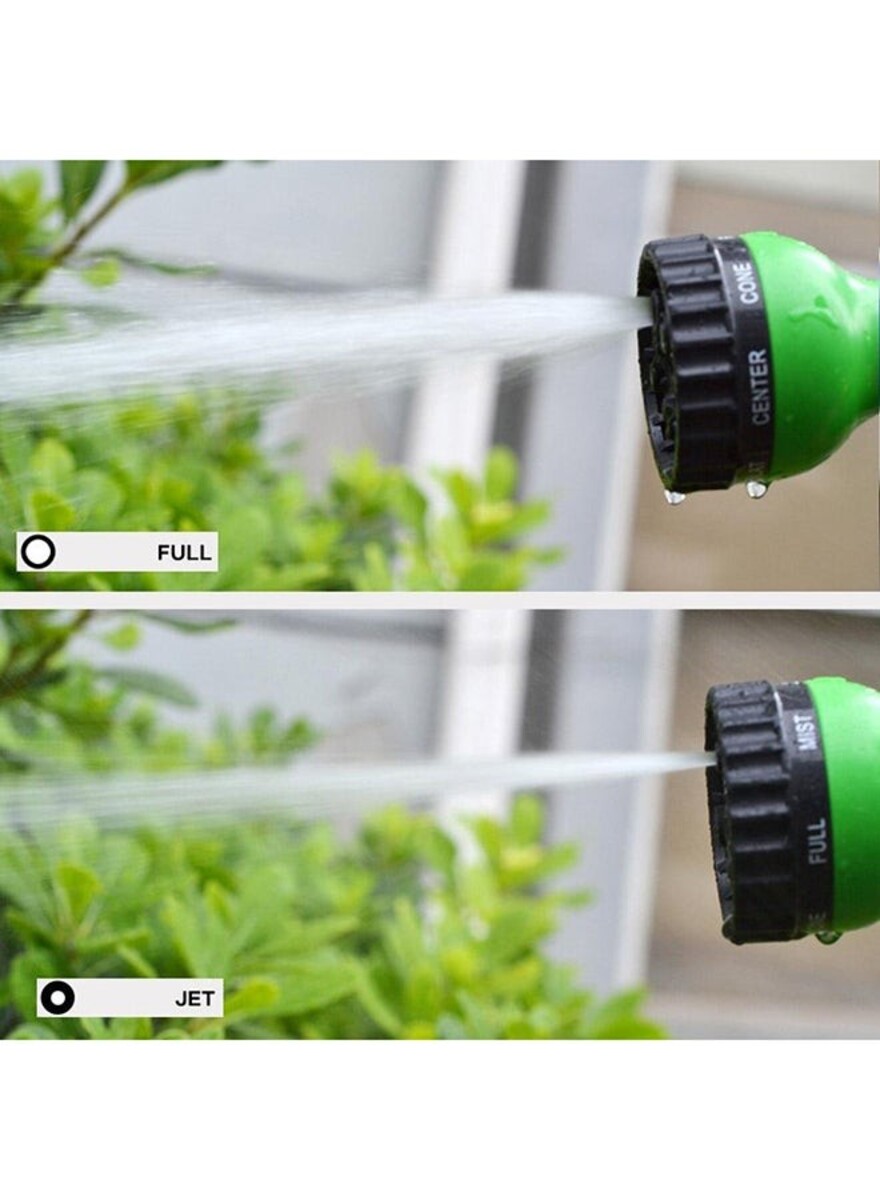 انبوب ماء مرن أخضر للحديقة والسيارة 150 قدم.