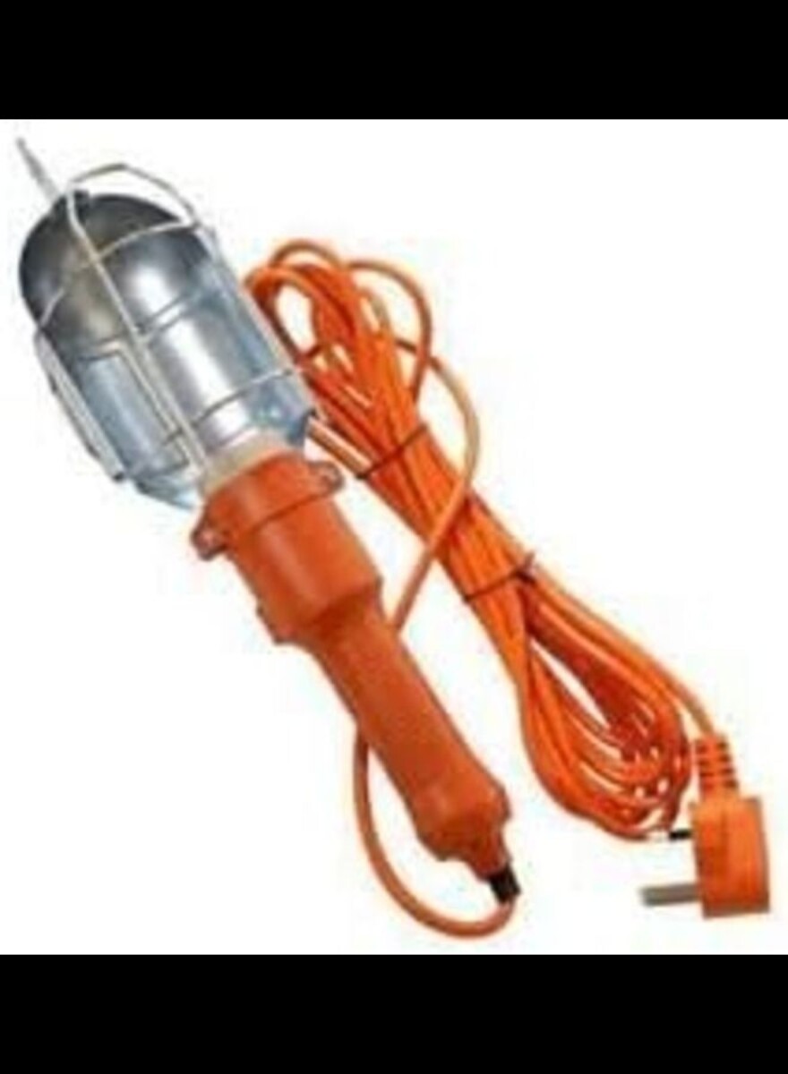 مصباح جراج يدوي مع كابل 5 متر ومصباح