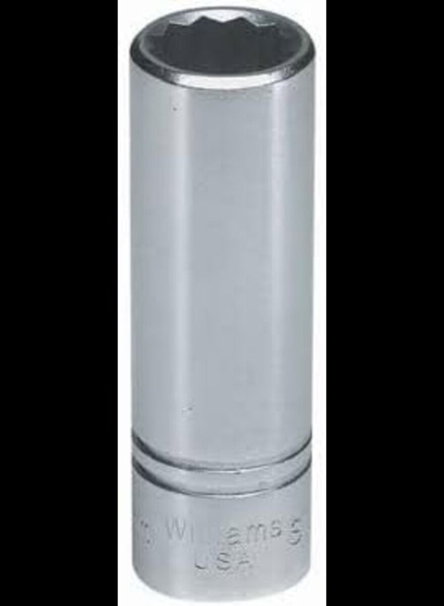 ABBASALI Deep Chrome Socket 1/2'' 12PT