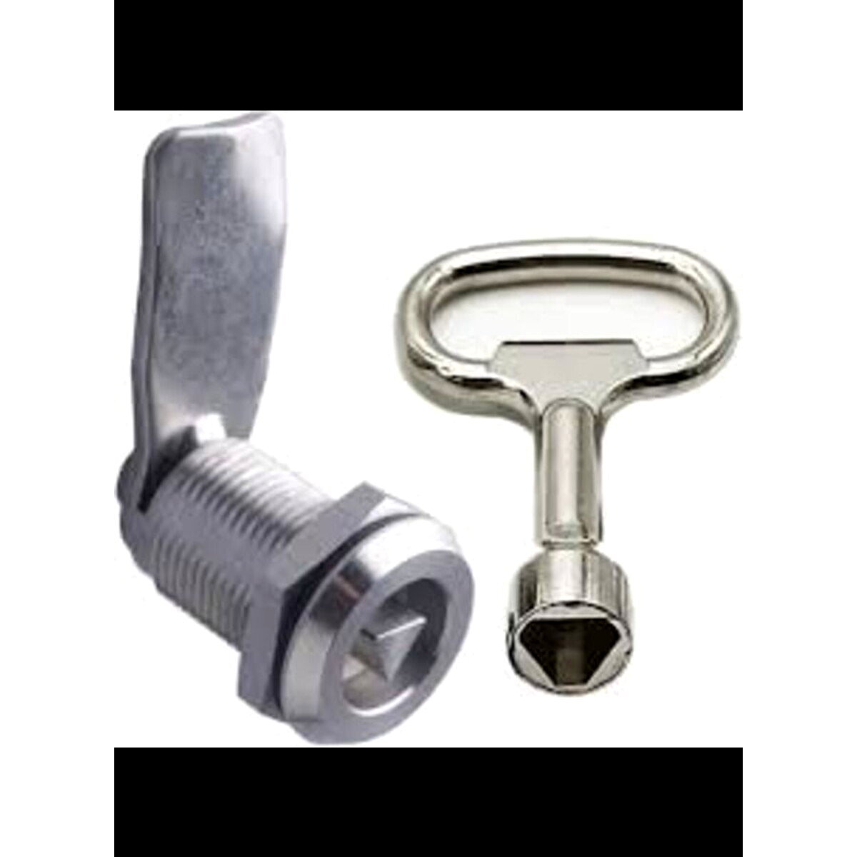 Triangle Socket Box ABBASALI Cam Lock with Triangle Socket Key, Cabinet Door Lock Triangle ...