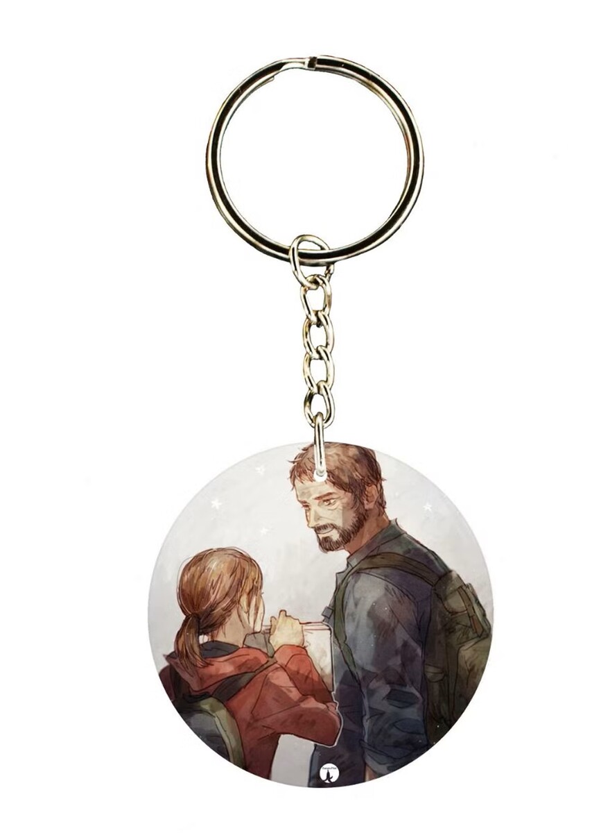 Last Origin Keychains BP Last Of Us Double Side Printed Keychain | Sharjah Co-operative Society