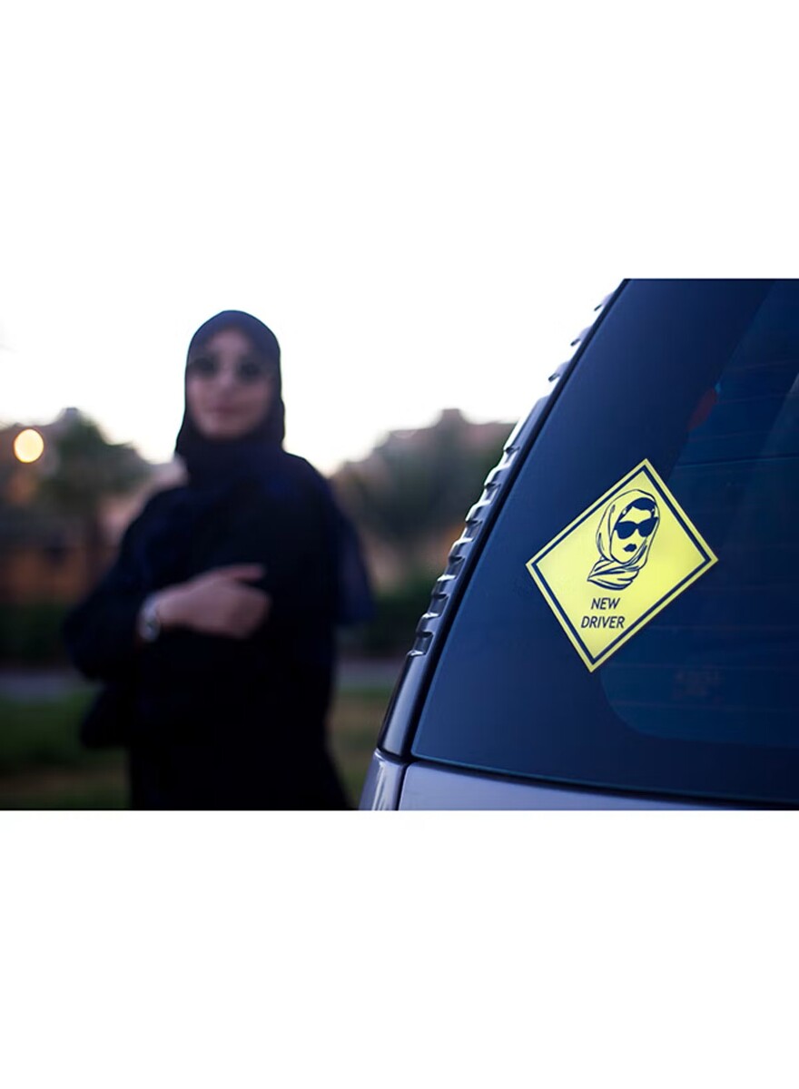 New Driver Sticker By Rta Generic New Driver Warning Sign Sticker | Sharjah Co-operative Society