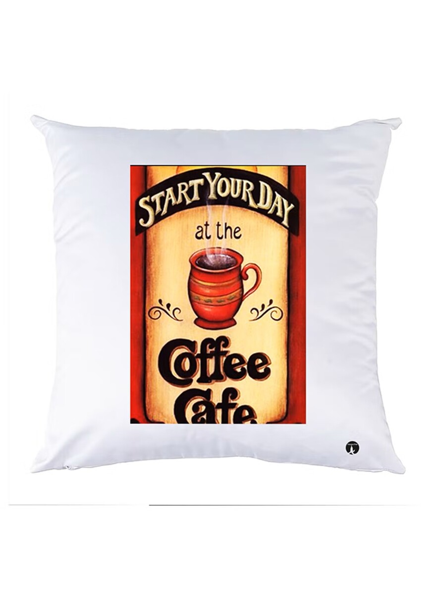 BP Printed Pillow Polyester White 30x30cm | Sharjah Co-operative Society