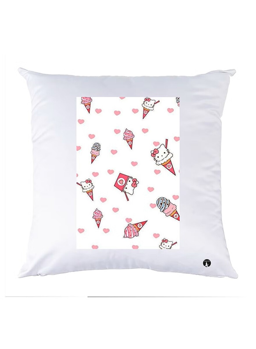 BP Printed Pillow Polyester White 30x30cm | Sharjah Co-operative Society