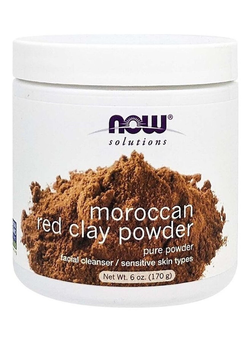 Now Foods Moroccan Red Clay Powder 6 Oz. | Sharjah Co-operative Society