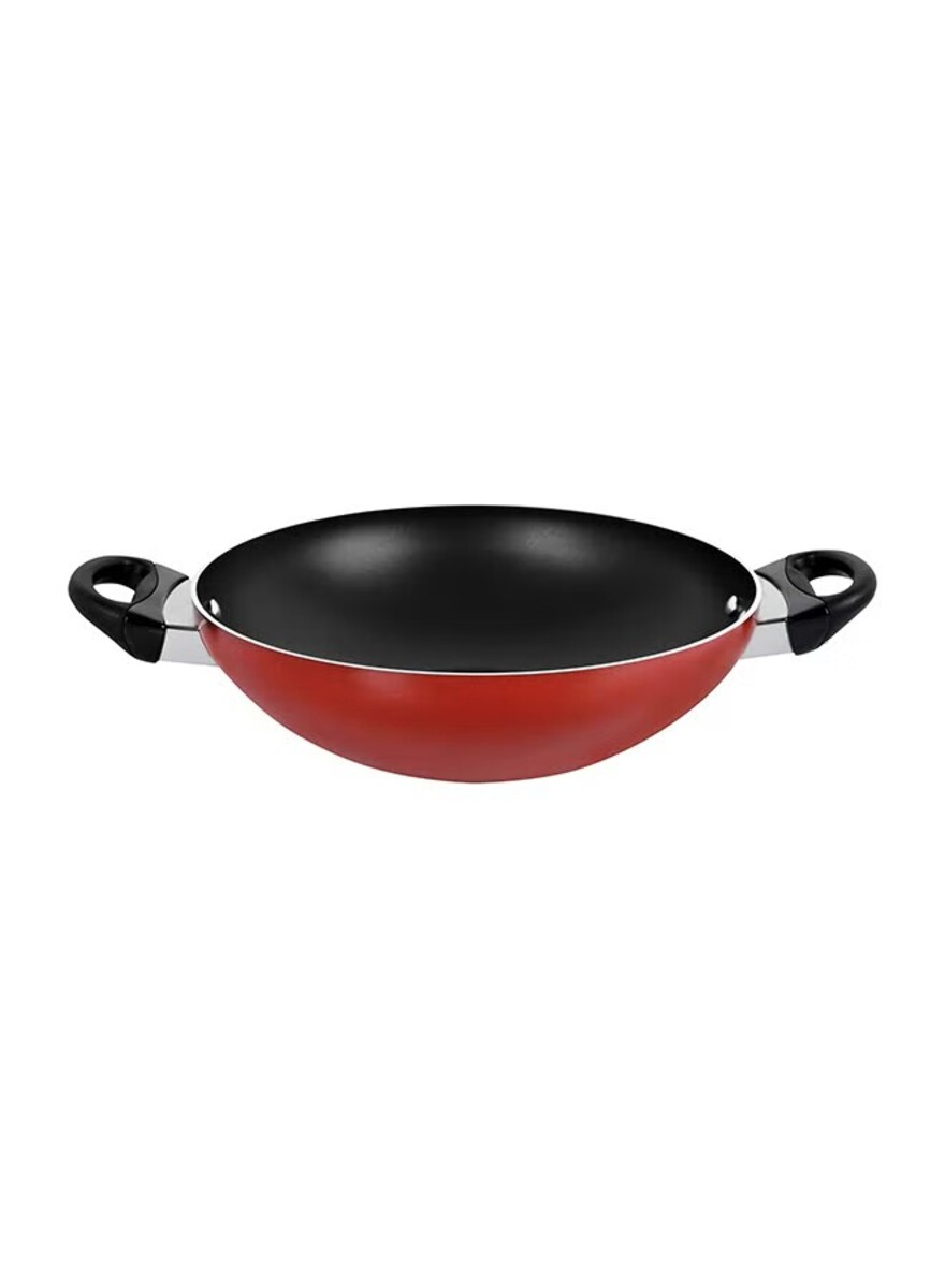 Prestige Classique Non- Stick Cookware Set Of 12- Piece, Red Pr21179, Aluminum Material