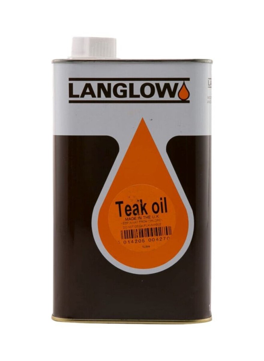 Langlow Teak Oil Clear 1000ml | Sharjah Co-operative Society