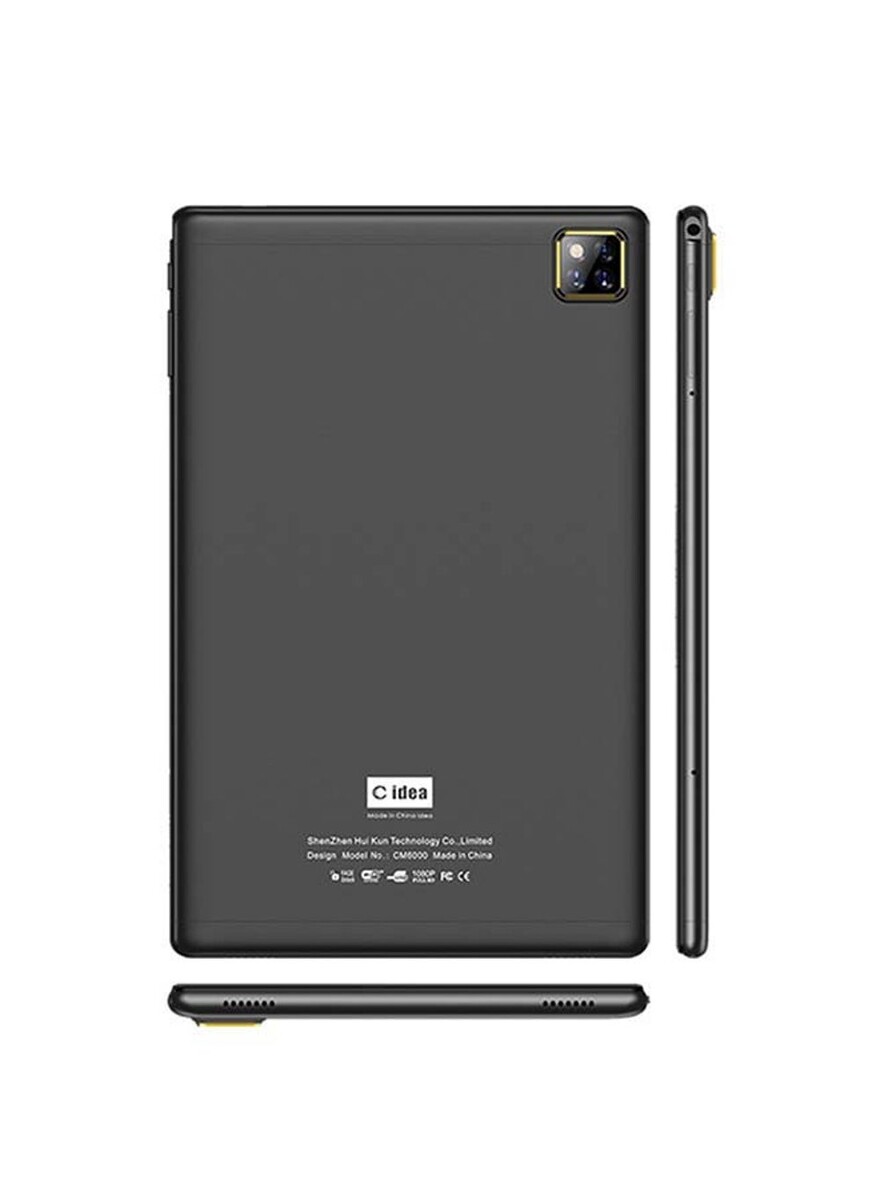 C idea CM6000 10-Inch Smart Tablet Dual SIM Black 4GB RAM 128GB ROM 5G ...