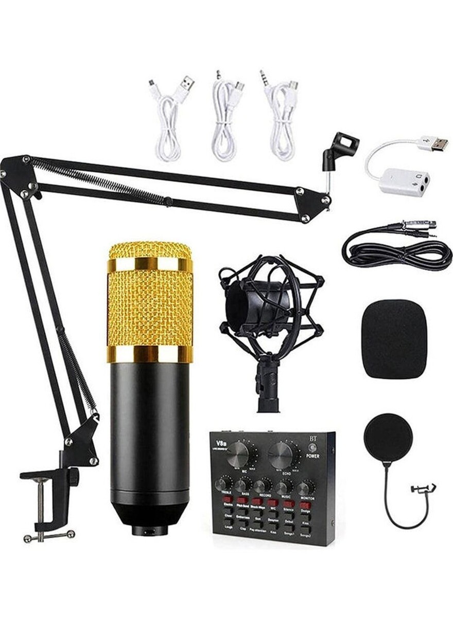 Generic 13-Piece Professional Condenser Microphone Kit | Sharjah Co ...
