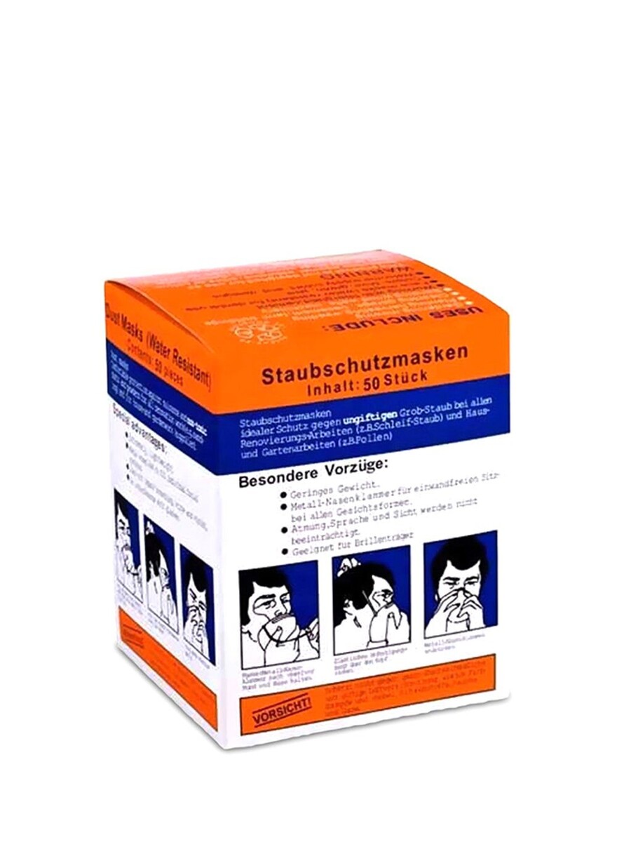 Generic 50-Piece Disposable Dust Mask Set | Sharjah Co-operative Society