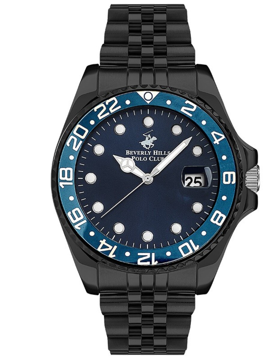 BEVERLY HILLS POLO CLUB Men's Analog Dark Blue Dial Watch - BP3126X.690