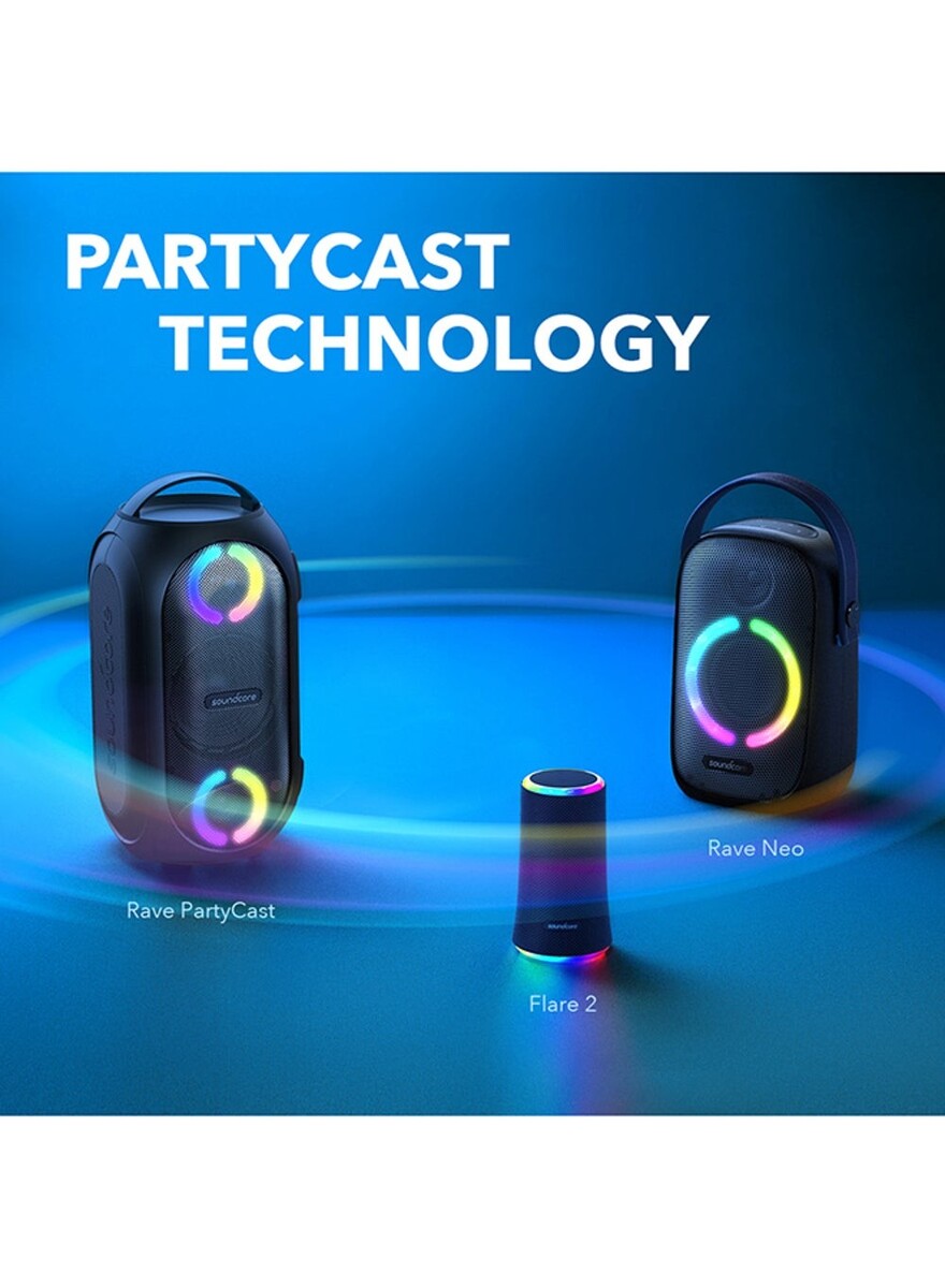 Sound Core Rave Mini Waterproof Soundcore Rave Mini Portable Speaker Black | Sharjah Co-operative Society