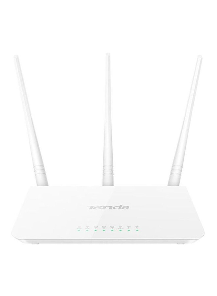 Tenda F3 300Mbps Wireless Router White | Sharjah Co-operative Society
